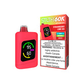 Strawberry Lime Ice STLTH 60K Disposable Vape delivers 60,000 puffs of puffs of ripe strawberries and tangy lime, all topped with a chilling icy breeze, powered by a massive 25mL e-liquid capacity. Free delivery Nova Scotia